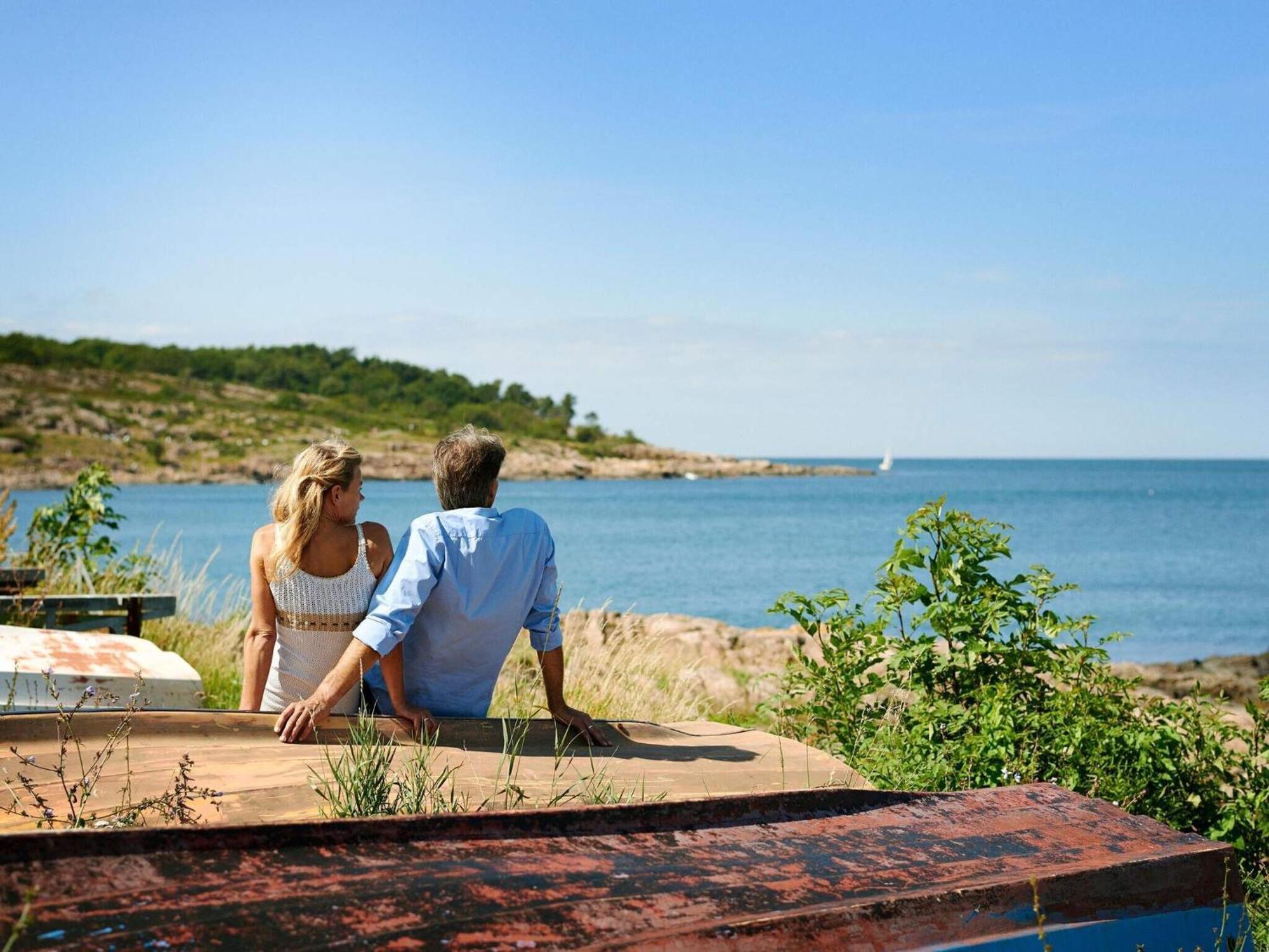 4 Person Holiday Home In Allinge Exteriör bild